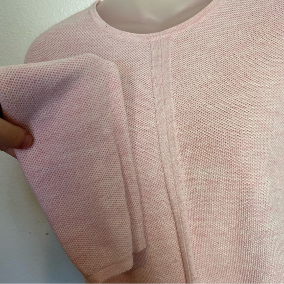 J Jill pink tie front light weight sweater size small - Picture 3 of 7